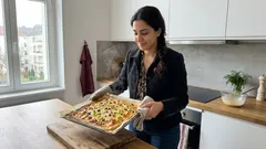 Quiche mit Blätterteig und Lachs: einfaches Rezept mit Lauch und Rauchkäse