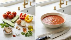 Sommerlicher Gazpacho – cremig, aromatisch und in 15 Minuten vorbereitet