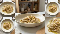 Kasnudeln wie aus den Alpen: zarte Teigtaschen mit Kartoffel-Quarkfüllung