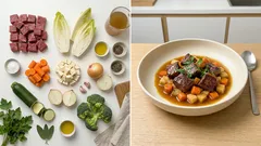 Deftiger Gemüseeintopf mit Rindfleisch – zart geschmort aus einem Topf